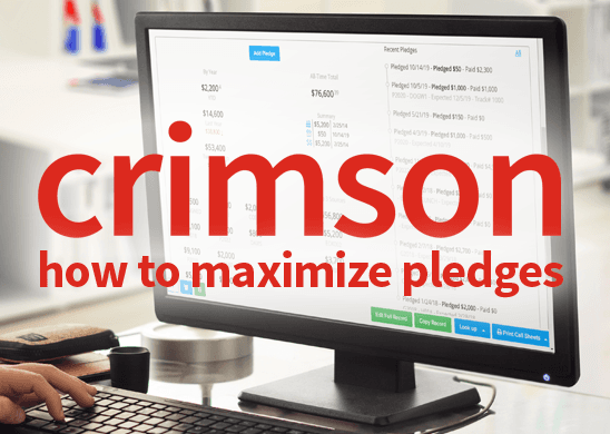 Crimson Feature of the Month: Maximize Pledges