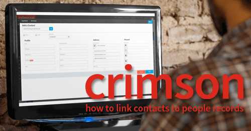 Feature of the Month: How to Link Contacts to People Records | CMDI.com