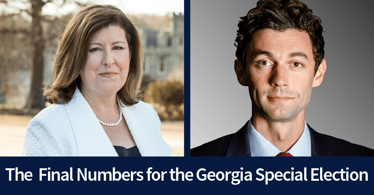 The Final Numbers for the GA Special Election | CMDI.com