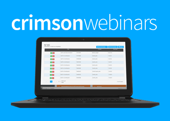 Crimson Webinars | CMDI.com