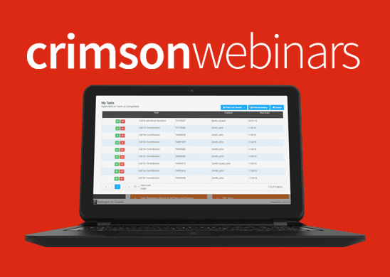 Crimson Webinars | CMDI.com