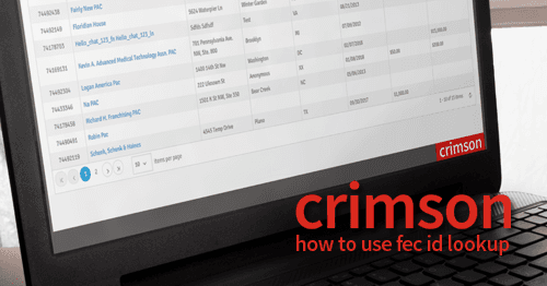 Feature of the Month: FEC ID Lookup | CMDI.com